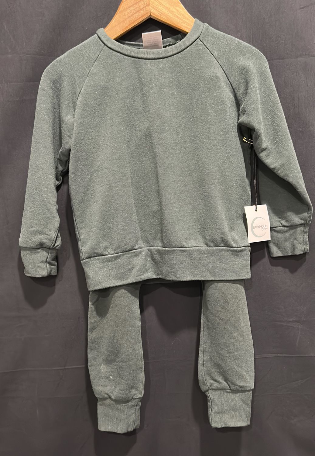 1T Posh &amp; Cozy Green 2pc Set