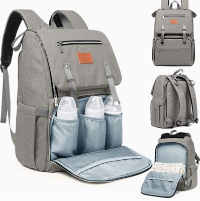 Explorer Diaper Backpack Gray