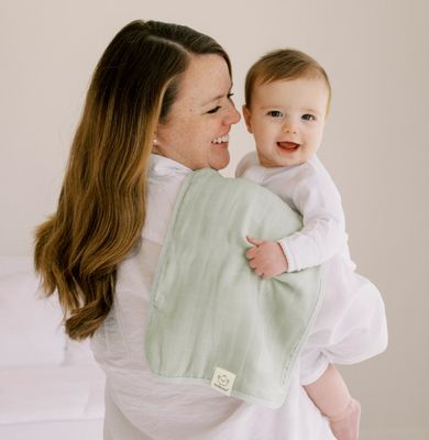 5 Pack Muslin Burp Cloths