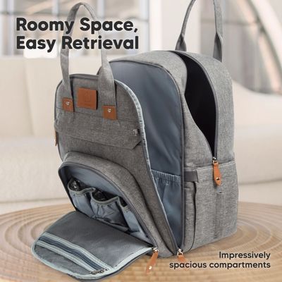 Rove Diaper Backpack Grey