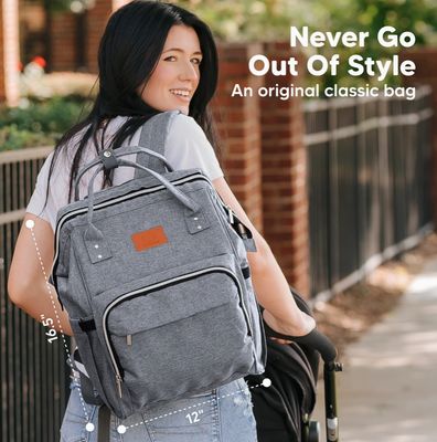Original Diaper Backpack Gray