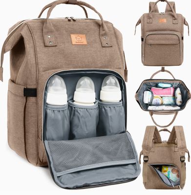 Original Diaper Backpack Coffee Brown