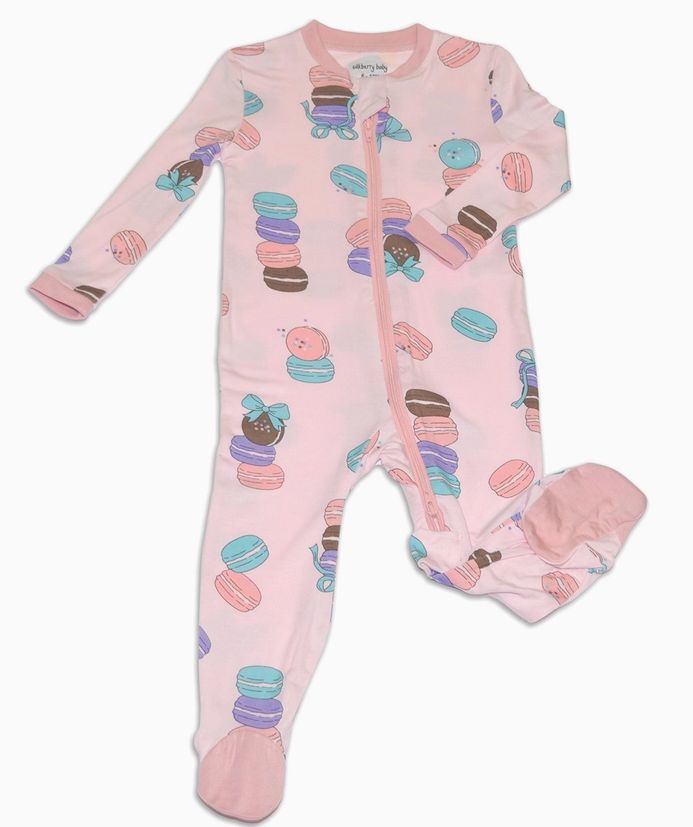 Macaron Party Footie