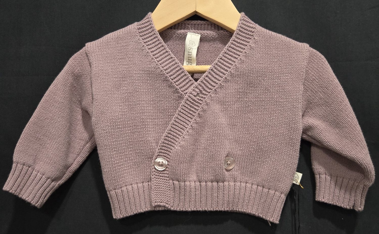 3-6m Snug Lilac Sweater