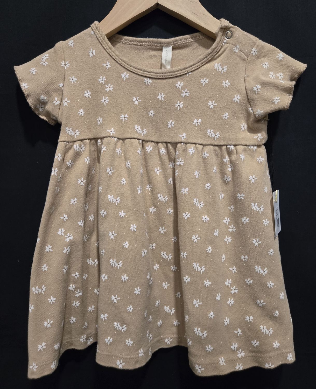 18-24m Quincy Mae Brown Floral Dress