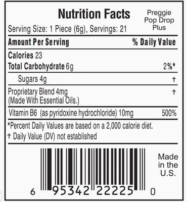 Preggie Pop Drops Plus 32 Count