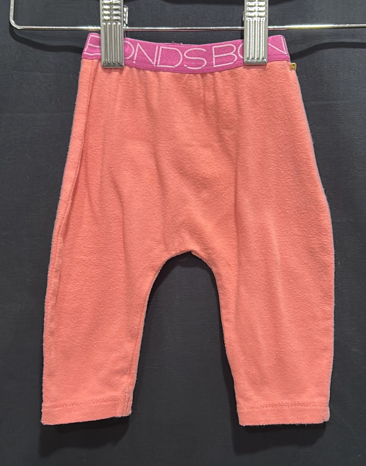 0-3m Bonds Pink Pants
