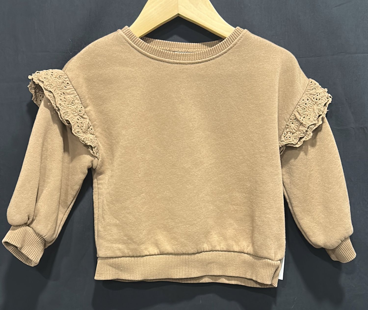 9-12m Zara Brown Long Sleeve