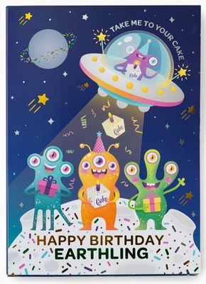 Alien Cake Cards Vanilla Confetti