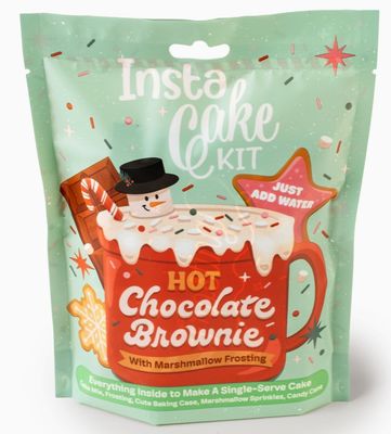 Hot Chocolate Brownie w Marshmallow Cake Kit