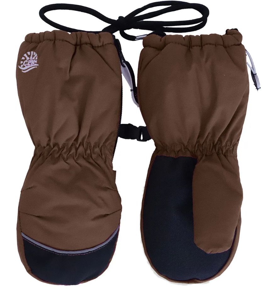 Easy Dressing Gloves, Colour: Coffee, Size: Baby(12-24m)