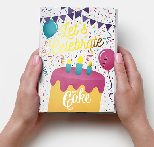 Lets Celebrate Cake Cards