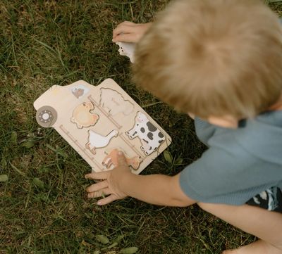 Farm Animal Wooden Puzzle