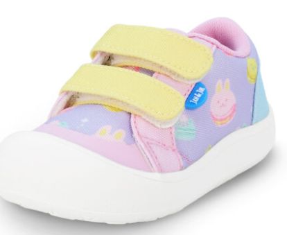 Mini Canvas Sneakers, Colour: Macarons, Size: 4