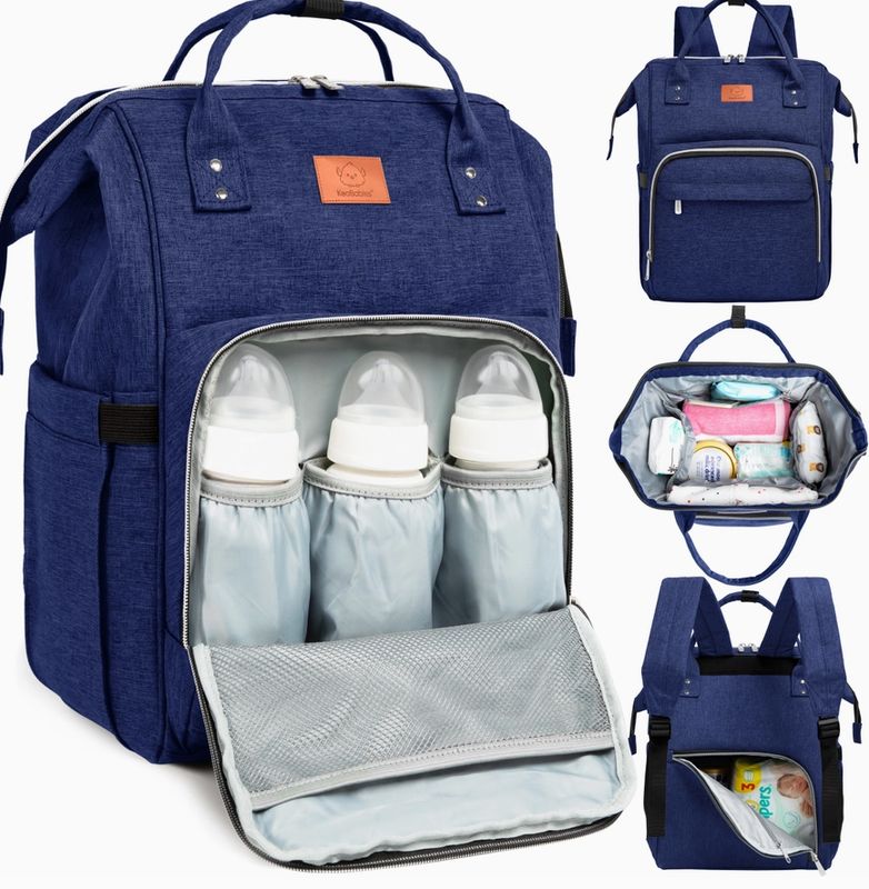 Original Diaper Backpack Marine Blue