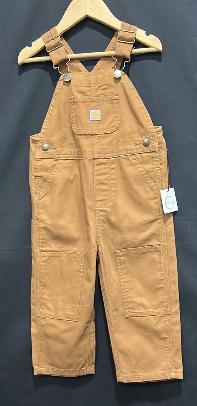 2T Carhartt Brown Overalls
