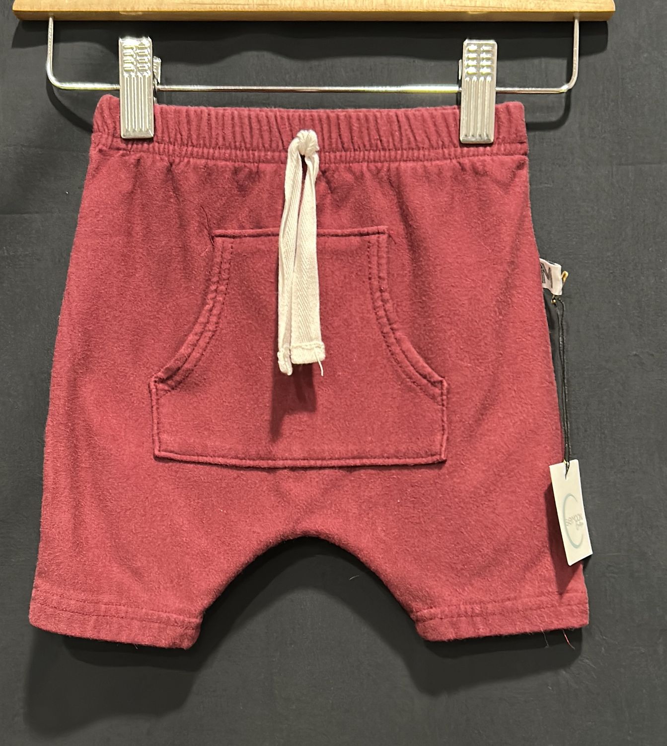 12-18m My Mila Burgandy Shorts