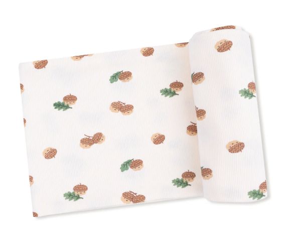 Tiny Acorns Swaddle Blanket