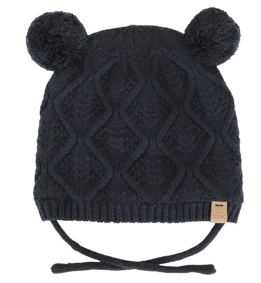 Knit Two Pom Hat Toque