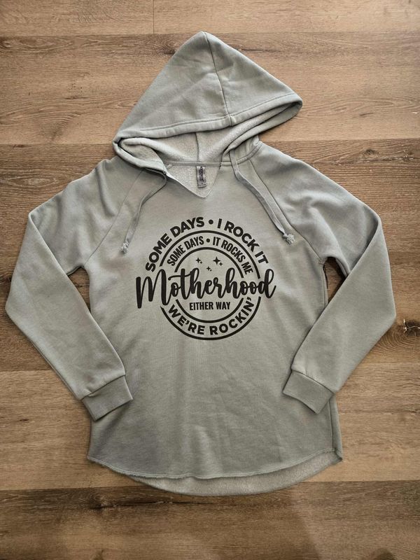 Sage Motherhood Hooded Sweatshirt