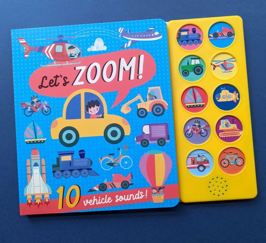Lets Zoom Vehicle Sound Book
