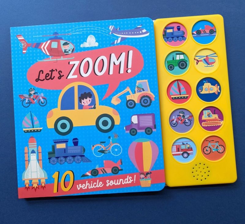 Lets Zoom Vehicle Sound Book