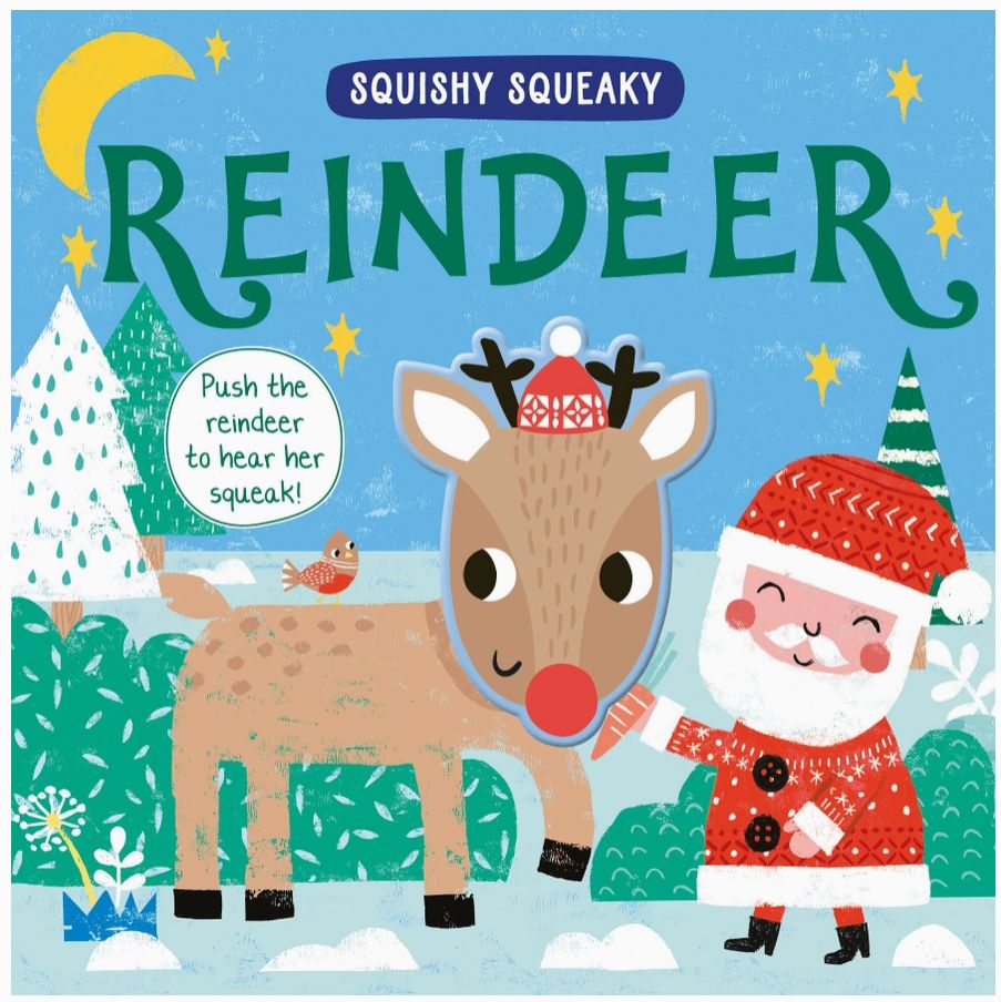 Squeaky Reindeer Christmas Book