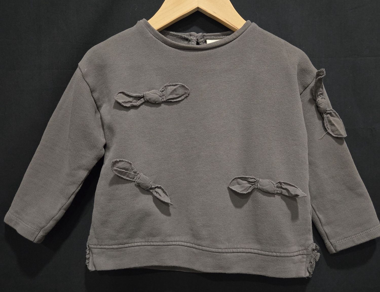 12-18m Zara Grey Long Sleeve