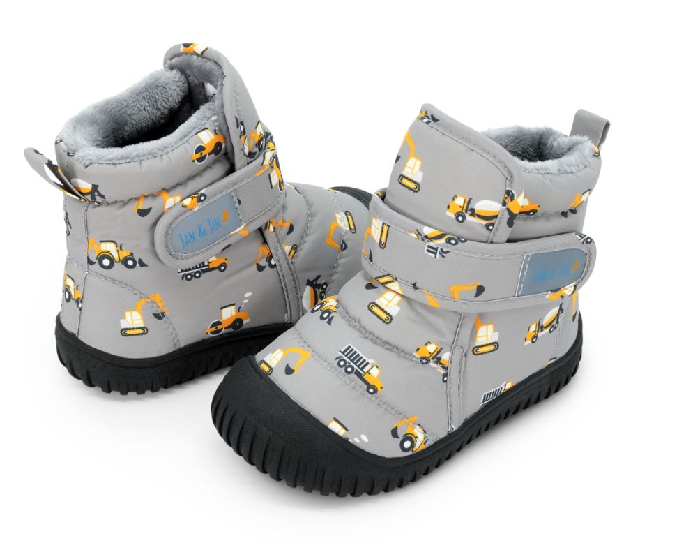 Toasty Dry Booties, Colour: Grey Construction, Size: 5