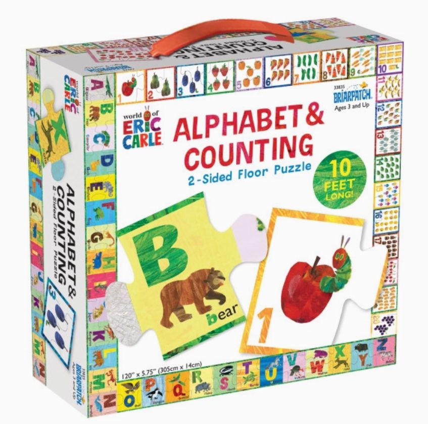 Eric Carle ABC/123 Floor Puzzle