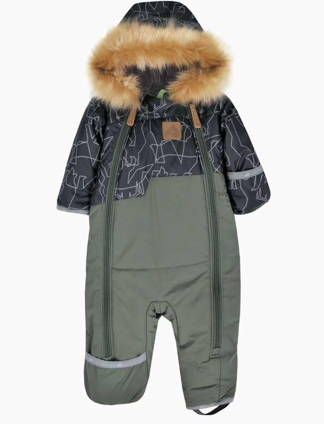 One Piece Baby Snowsuit- Animals