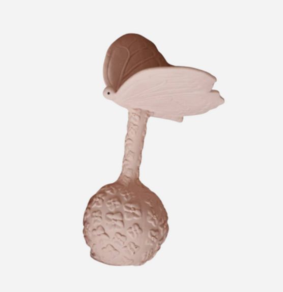 Butterfly Rattle- Rose