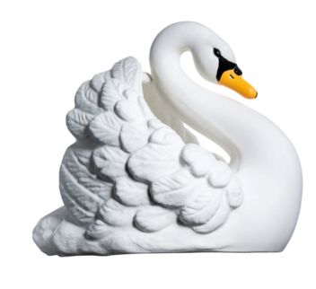 Bath Swan- White