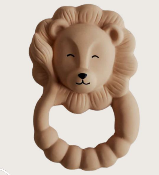 Lion Teether- Yellow