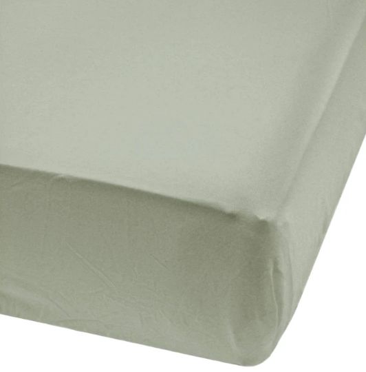 Bamboo Fitted Sheet, Colour: Moss Green