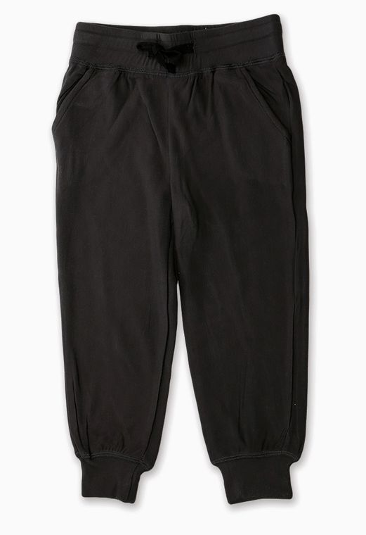 Black Fleece Pants