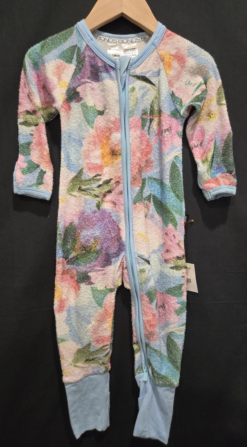 6-12m Bonds Floral Sleeper