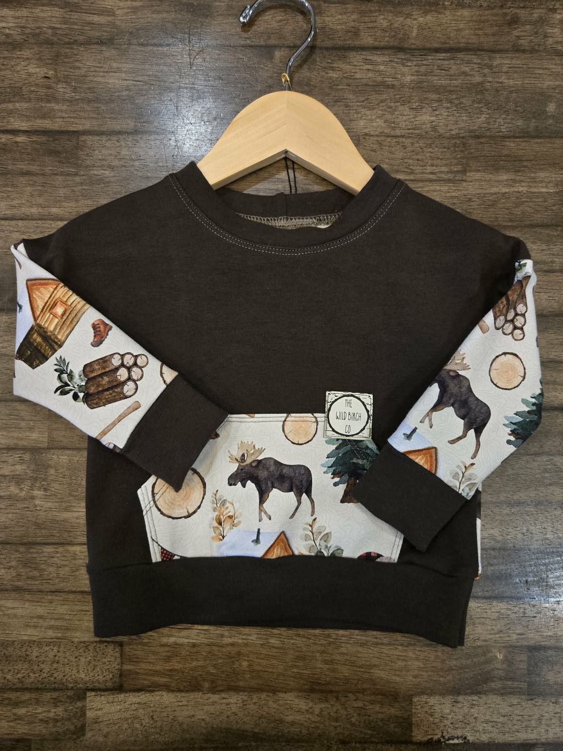 Brown Moose Sweatshirt