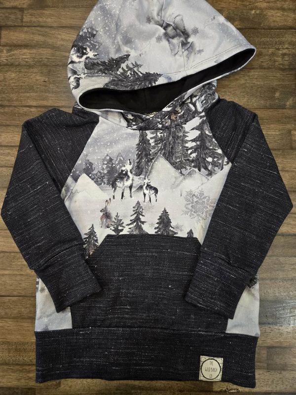 Snowy Wolves Sweater