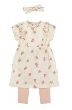 Dirkje 3pc Strawberry Dress Set