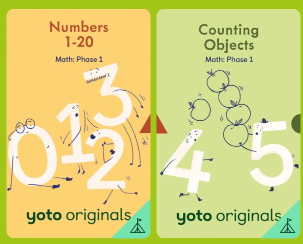 Yoto Math Phase 1