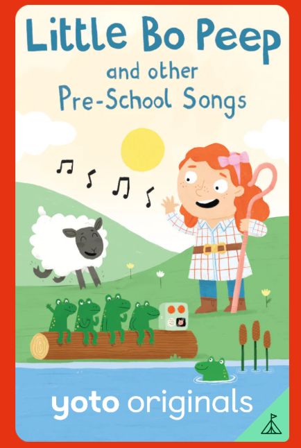 Yoto Little Bo Peep Preschool Songs