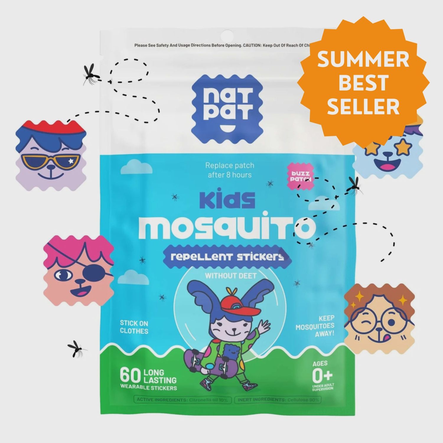 Mosquito Stickers