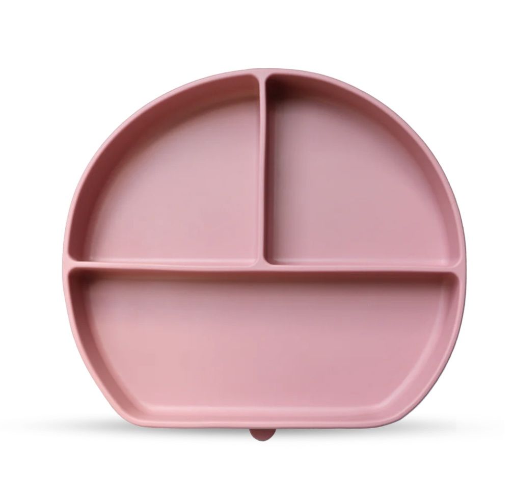 Suction Plate, Colour: Dusty Rose