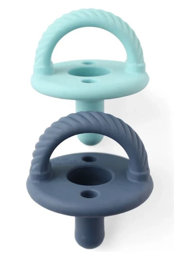 Sweetie Pacifier 2pc, Colour: Blue &amp; Navy