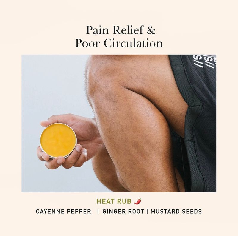 Ginger Heat Rub for Sore Muscles