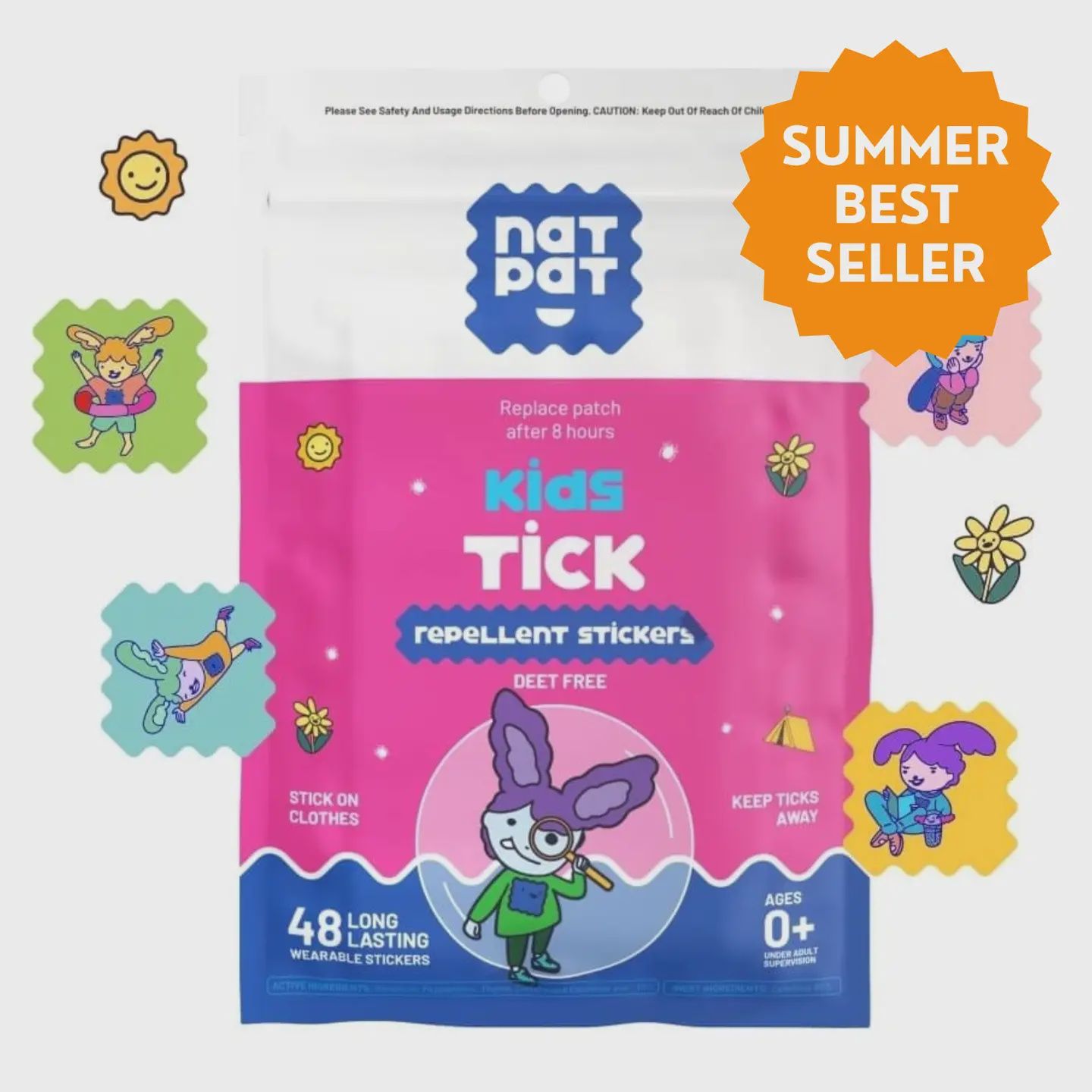 Tick Stickers