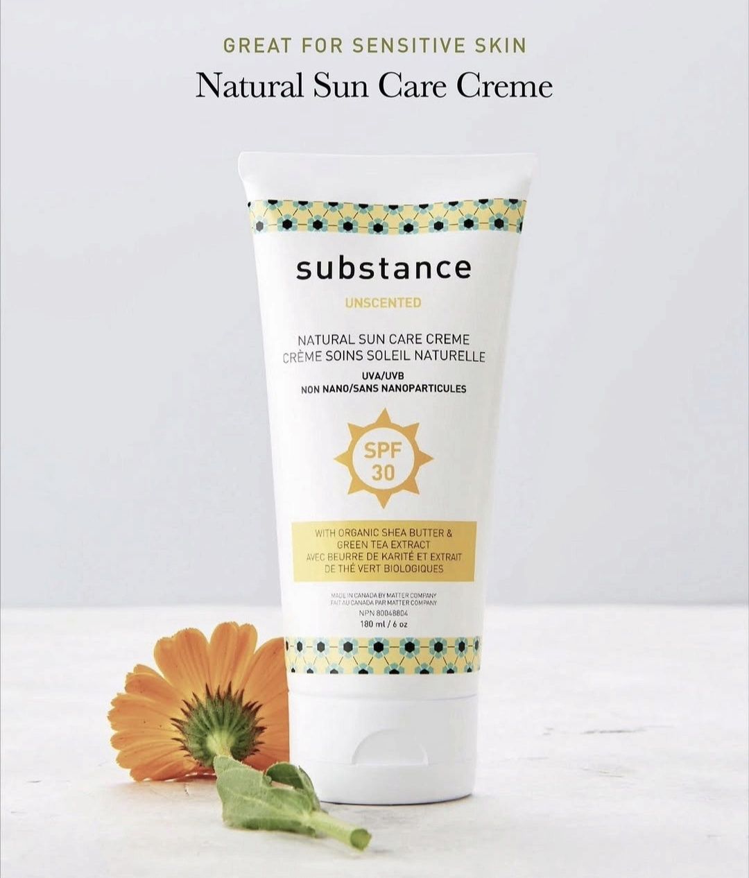 Unscented Sunscreen