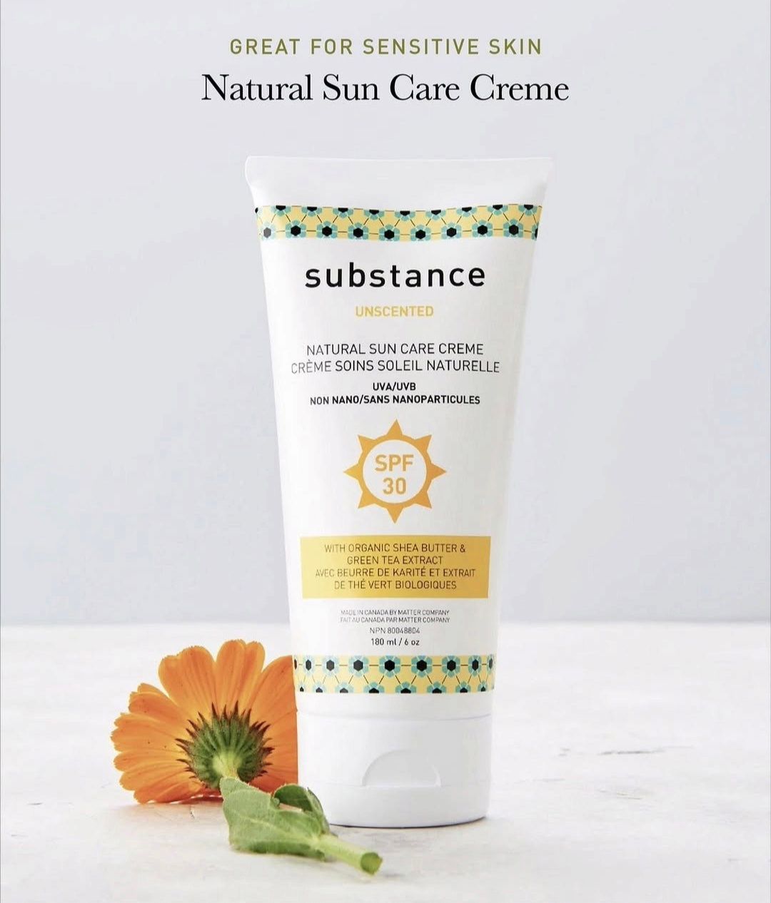 Unscented Sunscreen