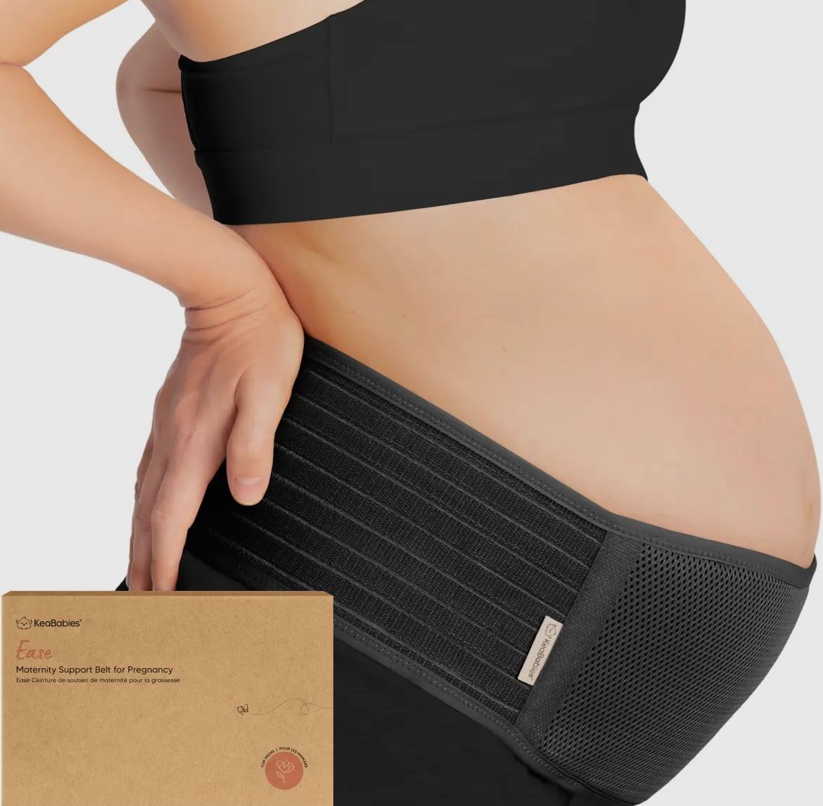 Maternity Support Belt Black